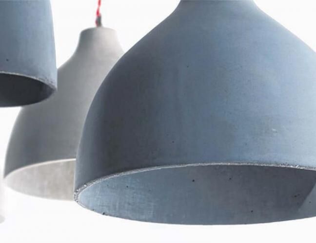 混凝土、Heavy燈罩