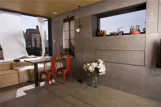 混凝土、混凝土原木擦出火花