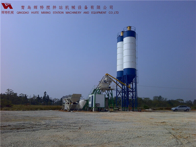 攪拌站HZS35易損件少，維護(hù)簡(jiǎn)單，運(yùn)行費(fèi)用低