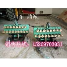 鼎誠廠家低價(jià)供應(yīng)地面做防滑面處理機(jī)手推式多頭鑿毛機(jī)