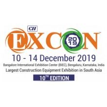 2019年印度班加羅爾工程機(jī)械展會(huì)EXCON