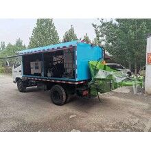  車載式雙噴頭濕噴機(jī)，車載式濕噴臺車，雙噴頭混凝土濕噴臺車