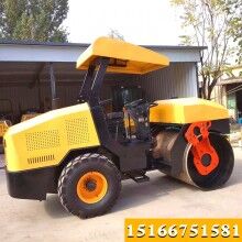 質(zhì)量七顆星！自重4噸座駕式壓路機(jī) 膠輪壓道機(jī) 回填土壓實(shí)機(jī)