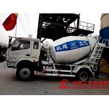 混凝土攪拌運(yùn)輸車6立方福田底盤，進(jìn)口
