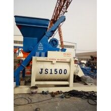 JS1500攪拌機(jī)最新報價，雙臥軸強(qiáng)制式攪拌機(jī)廠家直銷